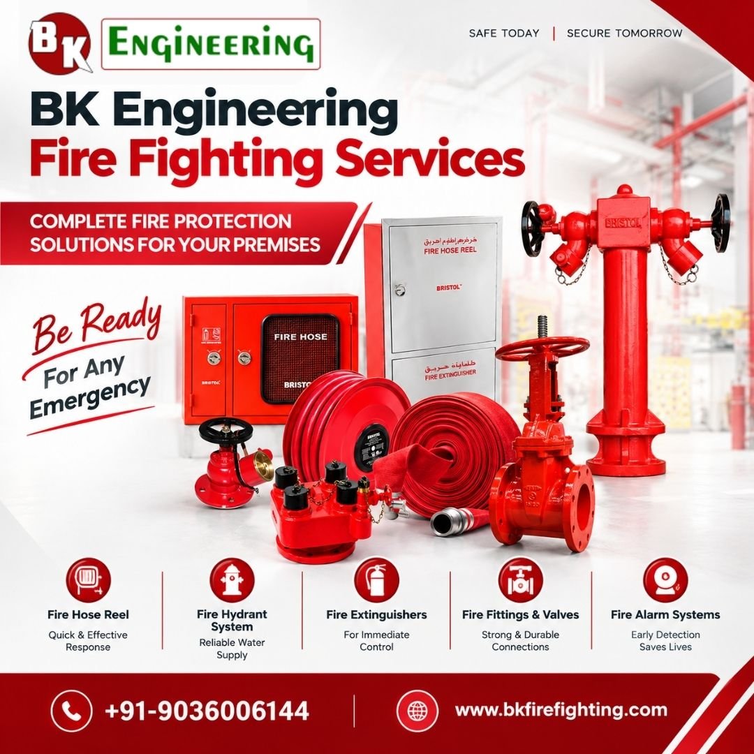 Professional Fire Fighting Support in Bhopal