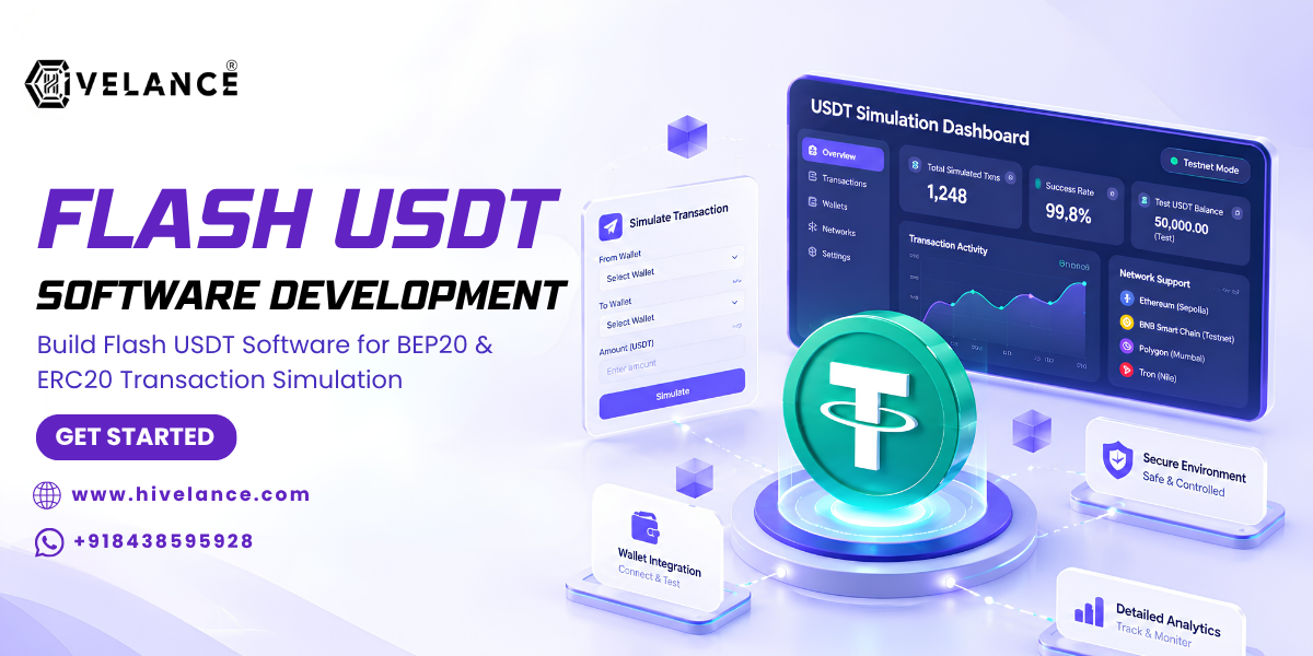 Build Custom Flash USDT Software Solutions with Hivelance