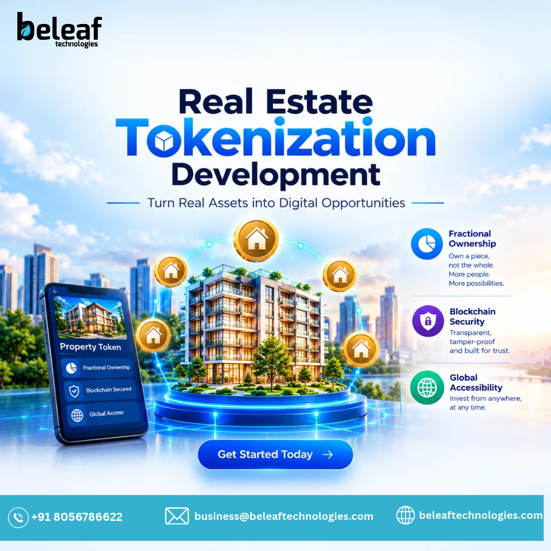 Transform Real Estate Investment with Blockchain Innovation!