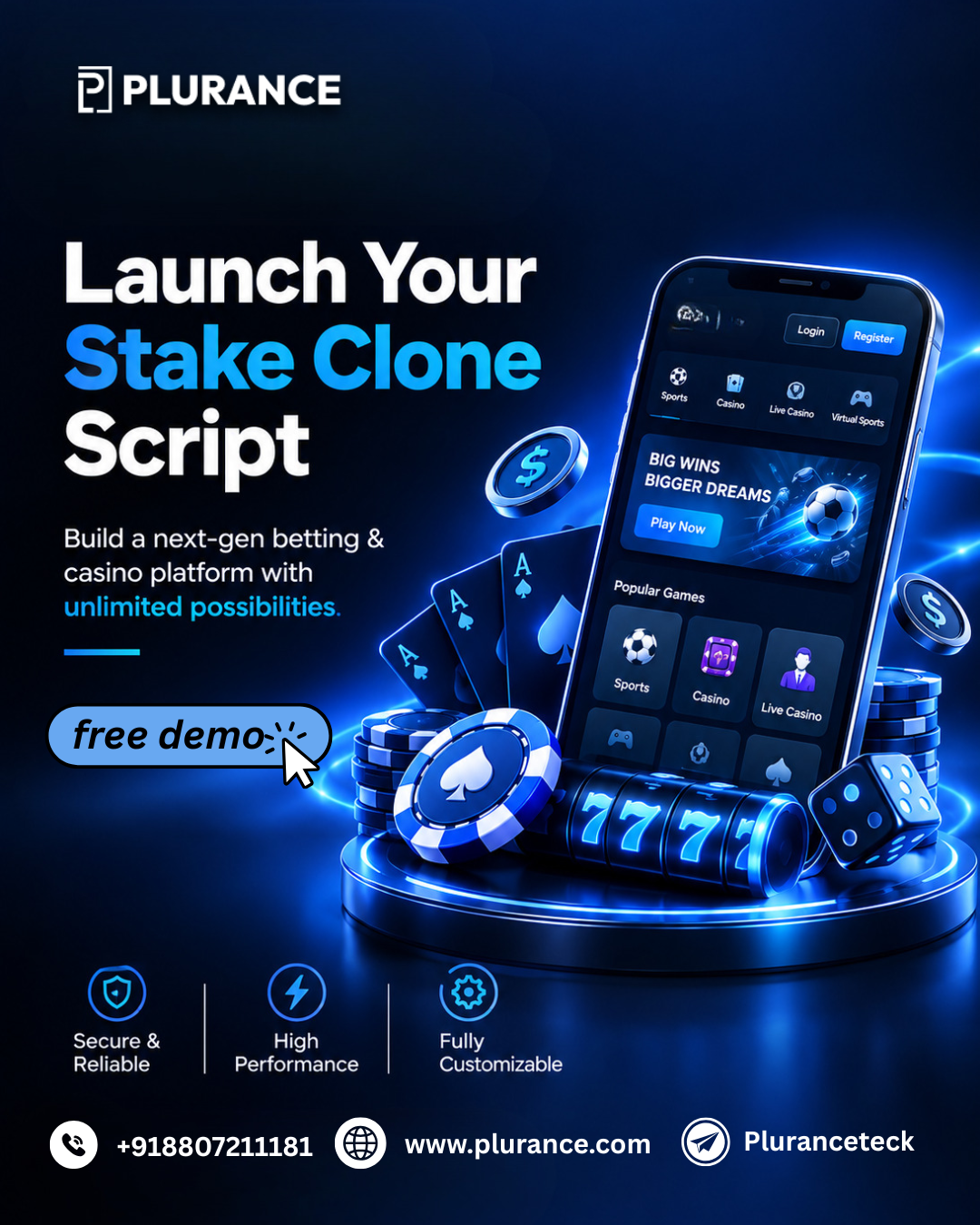 Stake Clone Script: Building a Future-Ready Online Gaming Business in 2 days